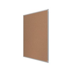 Tablero de anuncios nobo essence corcho marco aluminio 1200x900 mm