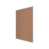 Tablero de anuncios nobo essence corcho marco aluminio 1200x900 mm