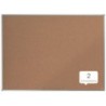 Tablero de anuncios nobo essence corcho marco aluminio 1200x900 mm