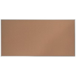 Tablero de anuncios nobo essence corcho marco aluminio 2000x1000 mm