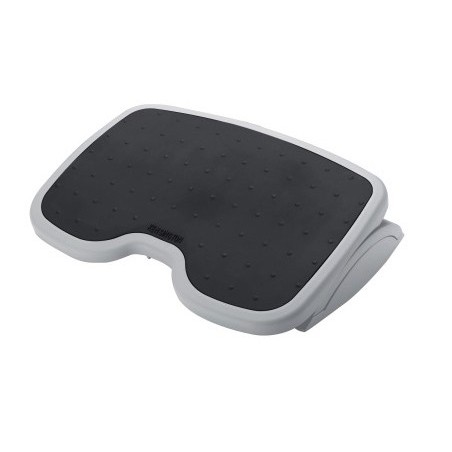 Reposapies kensington solomate regulable altura gris/negro 450x350 mm