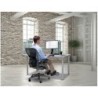 Reposapies kensington rocking oscilante gris 248x610x21 mm