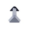 Reposapies kensington rocking oscilante gris 248x610x21 mm