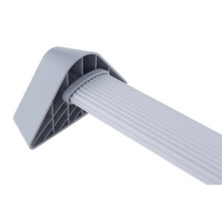 Reposapies kensington rocking oscilante gris 248x610x21 mm