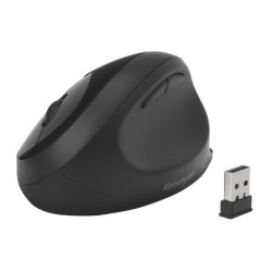 Raton kensington pro fit ergo optico 1600 dpi usb 2,4 ghz inalambrico color negro