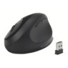 Raton kensington pro fit ergo optico 1600 dpi usb 2,4 ghz inalambrico color negro