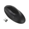 Raton kensington pro fit ergo optico 1600 dpi usb 2,4 ghz inalambrico color negro