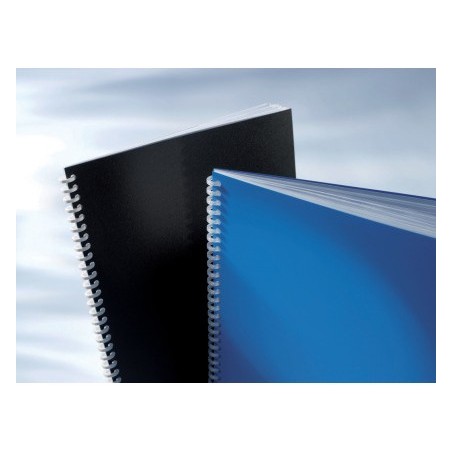 Tapa encuadernacion gbc pvc opaco din a4 180 mc color negro paquete de 100 unidades