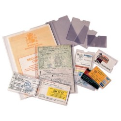 Funda portadocumentos esselte pvc transparente 140 micras din a4 232x305 mm