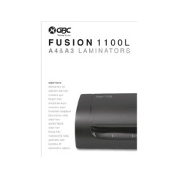 Plastificadora gbc fusion 1100l din a4 hasta 125 mc