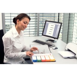 Separador numerico proyecto esselte plastico 1-6 juego de 6 separadores imprimible din a4 multitaladro