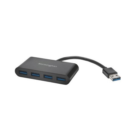 Hub kensington usb 3.0 con 4 puertos uh4000 color negro