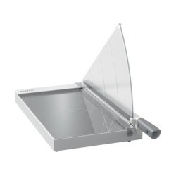 Cizalla de palanca leitz office din a3 base de cristal longitud de corte 457 mm capacidad de corte 15 hojas