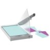 Cizalla de palanca leitz office din a3 base de cristal longitud de corte 457 mm capacidad de corte 15 hojas