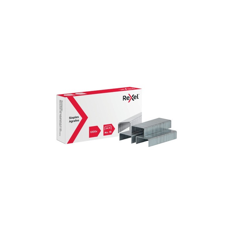 Grapas rexel n 24/6 galvanizada caja de 1000 unidades Grapas rexel n 24/6 galvanizada caja de 1000 unidades
