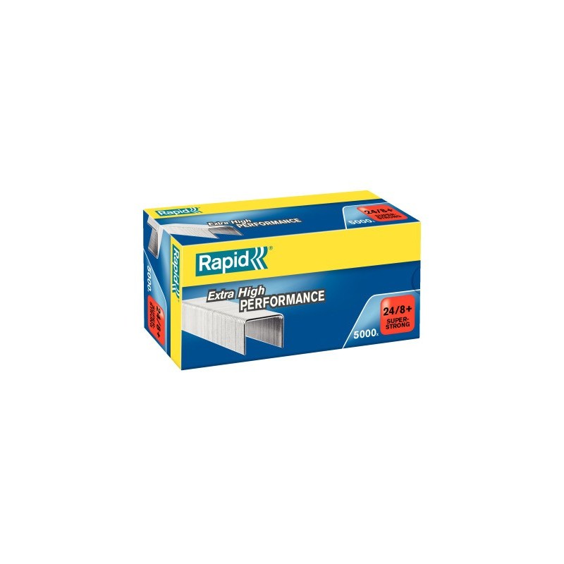 Grapas rapid n 24/8 galvanizada caja de 5000 unidades