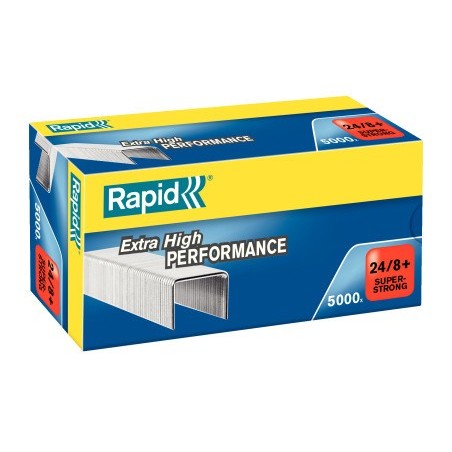Grapas rapid n 24/8 galvanizada caja de 5000 unidades