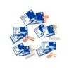 Grapas petrus n 23/6 cobreada caja de 1000 unidades pack de 4 cajas