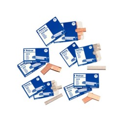 Grapas petrus n 26/6 cobreada caja de 1000 unidades