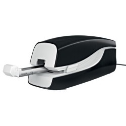 Grapadora petrus electrica e-120 contactless negro capacidad 20 hojas usa grapas 22/6 24/6 y 26/6