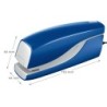Grapadora petrus electrica e-110 contactless azul capacidad 10 hojas usa grapas n 10