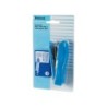 Grapadora petrus liliput 200 capacidad 12 hojas  1 caja grapas 23/6 colores surtidos