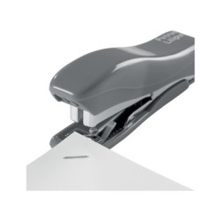 Grapadora petrus liliput 200 capacidad 12 hojas  1 caja grapas 23/6 colores surtidos