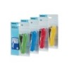Grapadora petrus liliput 200 capacidad 12 hojas  1 caja grapas 23/6 colores surtidos