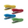 Grapadora petrus liliput 200 capacidad 12 hojas  1 caja grapas 23/6 colores surtidos