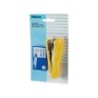 Grapadora petrus liliput 200 capacidad 12 hojas  1 caja grapas 23/6 colores surtidos