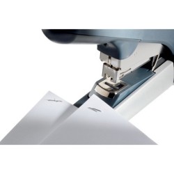 Grapadora petrus 1400 capacidad 60 hojas color plata usa grapas 25/10