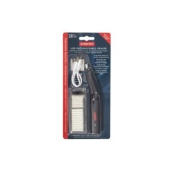 Goma de borrar electrica derwent recargable por usb