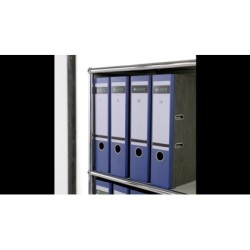 Funda multitaladro leitz con fuelle din a4 con refuerzo 170 mc cristal pack de 10 unidades