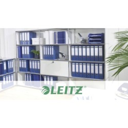 Funda multitaladro leitz con fuelle din a4 con refuerzo 170 mc cristal pack de 10 unidades