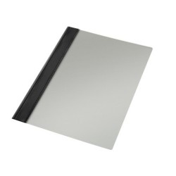 Carpeta dossier fastener plastico esselte din a4 150 mc color negro caja de 50 unidades