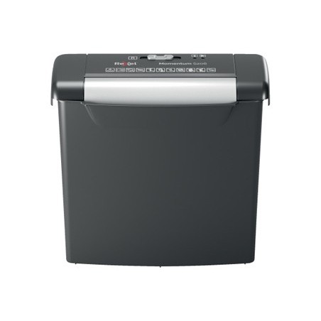 Destructora de documentos rexel momentum s206 capacidad de corte 6 hojas destruye grapas y clips