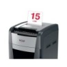 Destructora de documentos rexel optimum auto 750m capacidad de corte 750 hojas destruye grapas clips y