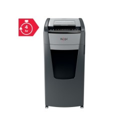 Destructora de documentos rexel optimum auto 750m capacidad de corte 750 hojas destruye grapas clips y