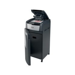 Destructora de documentos rexel optimum auto 750m capacidad de corte 750 hojas destruye grapas clips y