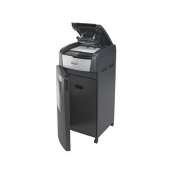 Destructora de documentos rexel optimum auto 750m capacidad de corte 750 hojas destruye grapas clips y