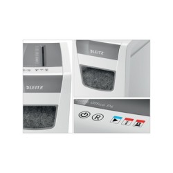 Destructora de documentos leitz iq slim home office 150 capacidad de corte 10 hojas destruye grapas y clips