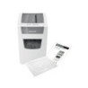Destructora de documentos leitz iq slim home office 150 capacidad de corte 10 hojas destruye grapas y clips