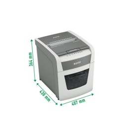 Destructora de documentos leitz iq auto office 50 capacidad de corte 50 hojas destruye grapas y clips