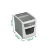 Destructora de documentos leitz iq auto office 50 capacidad de corte 50 hojas destruye grapas y clips