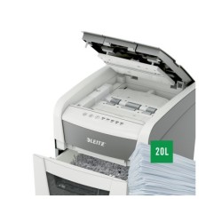 Destructora de documentos leitz iq auto office 50 capacidad de corte 50 hojas destruye grapas y clips