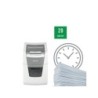 Destructora de documentos leitz iq auto 100 capacidad de corte 100 hojas destruye grapas y clips