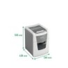 Destructora de documentos leitz iq auto 100 capacidad de corte 100 hojas destruye grapas y clips