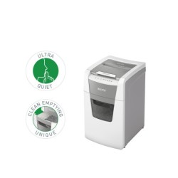 Destructora de documentos leitz iq auto office 150 capacidad de corte 150 hojas destruye grapas y clips