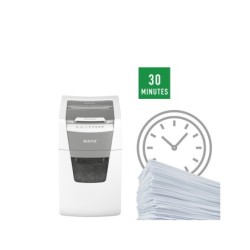 Destructora de documentos leitz iq auto office 150 capacidad de corte 150 hojas destruye grapas y clips