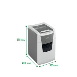 Destructora de documentos leitz iq auto office 150 capacidad de corte 150 hojas destruye grapas y clips